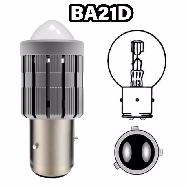 Lampadine BA21d LED per auto d'epoca