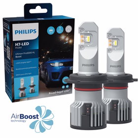 公道認証済みPhilips Ultinon Pro6000 Boost HL H7 LEDバルブキットの画像