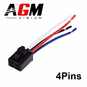 Imagem de Conector fêmea para Relé 4 pinos tipo-C