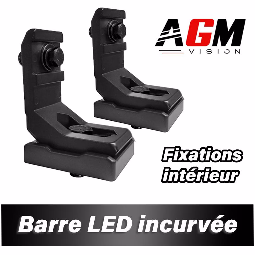 Bild von Kit 2 Innenträger für gebogene LED-Combo-Leiste Bild von Kit 2 Innenträger für gebogene LED-Combo-Leiste