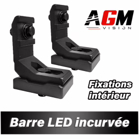 Bild von Kit 2 Innenträger für gebogene LED-Combo-Leiste