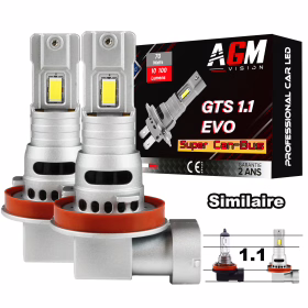 Afbeelding van Angel Eyes BMW H8 LED Wit 6500K GTS 1.1 EVO R70W E90/E92/X5 E70 - Geventileerd