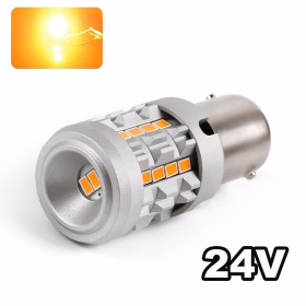 Image de Ampoule LED P21W-BA15S-ULTRA CLIGNO 24V