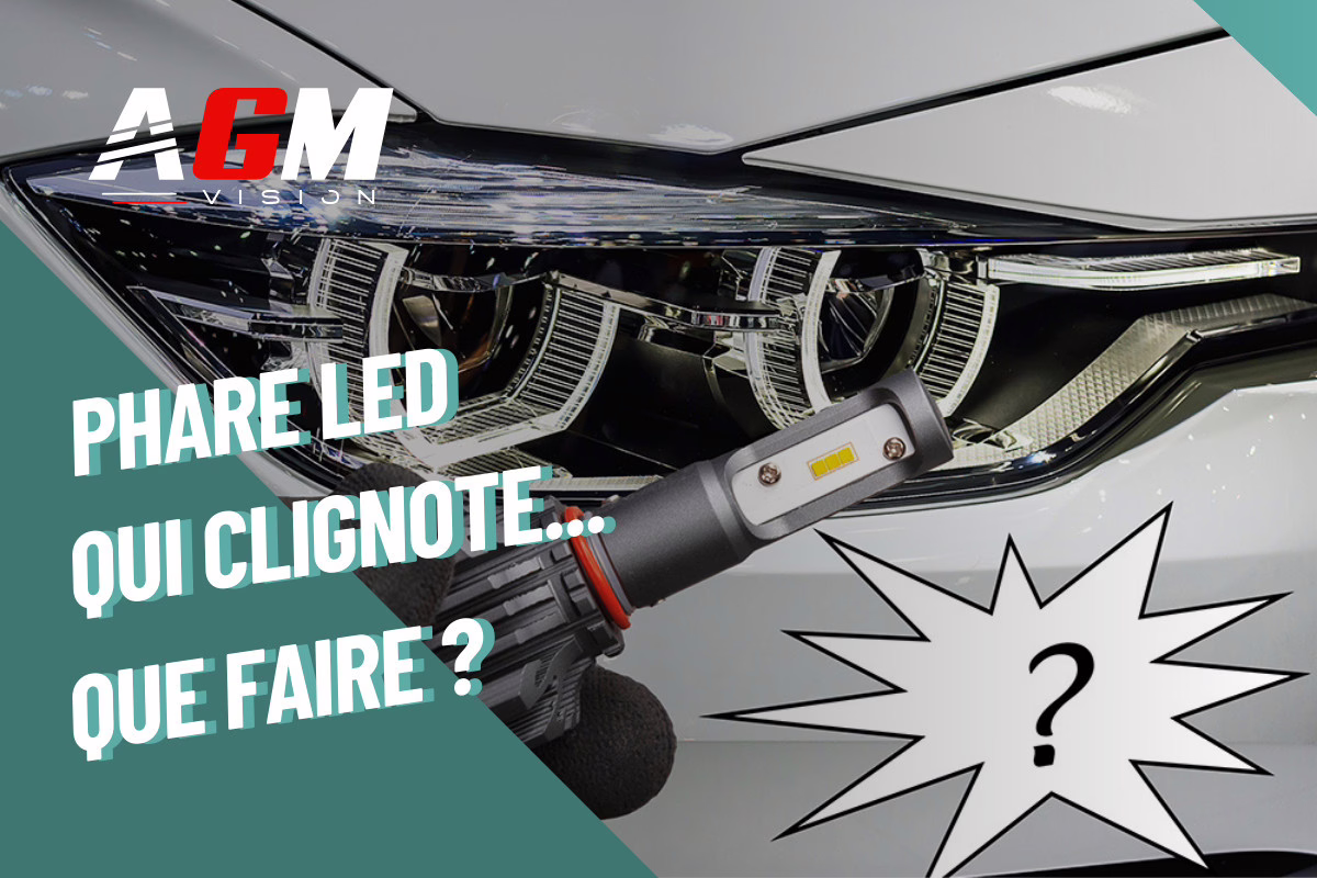 ampoule led voiture clignote