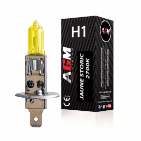 Bild von Halogenlampe H1 55W GELB STORIC 2700K