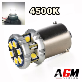 Imagem de Lâmpada LED R5W-R10W 4500K-3500K Mini Ultra Power Branco Quente
