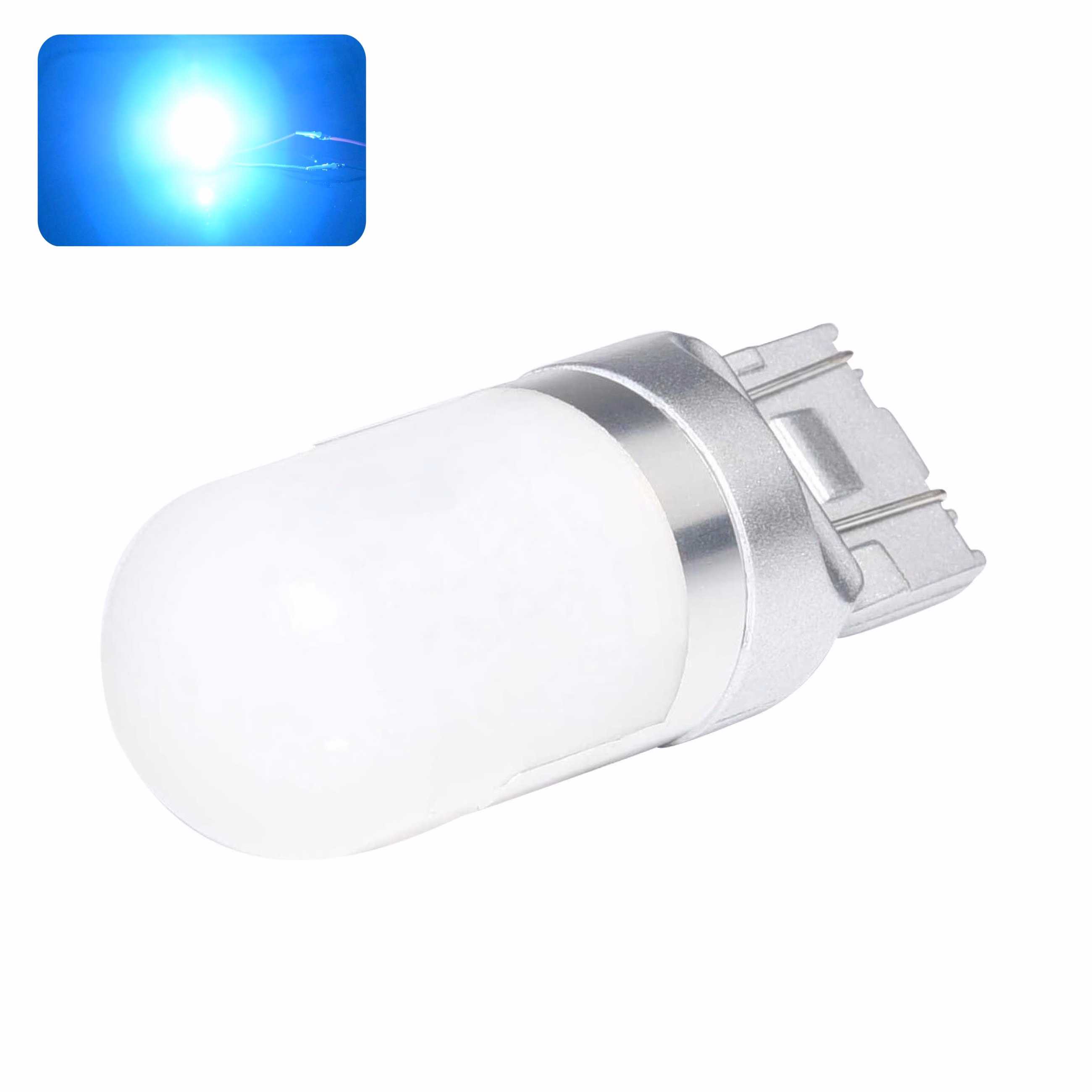 Image of LED Bulb T20 W21/5W ANGEL (Blue) Image of LED Bulb T20 W21/5W ANGEL (Blue)