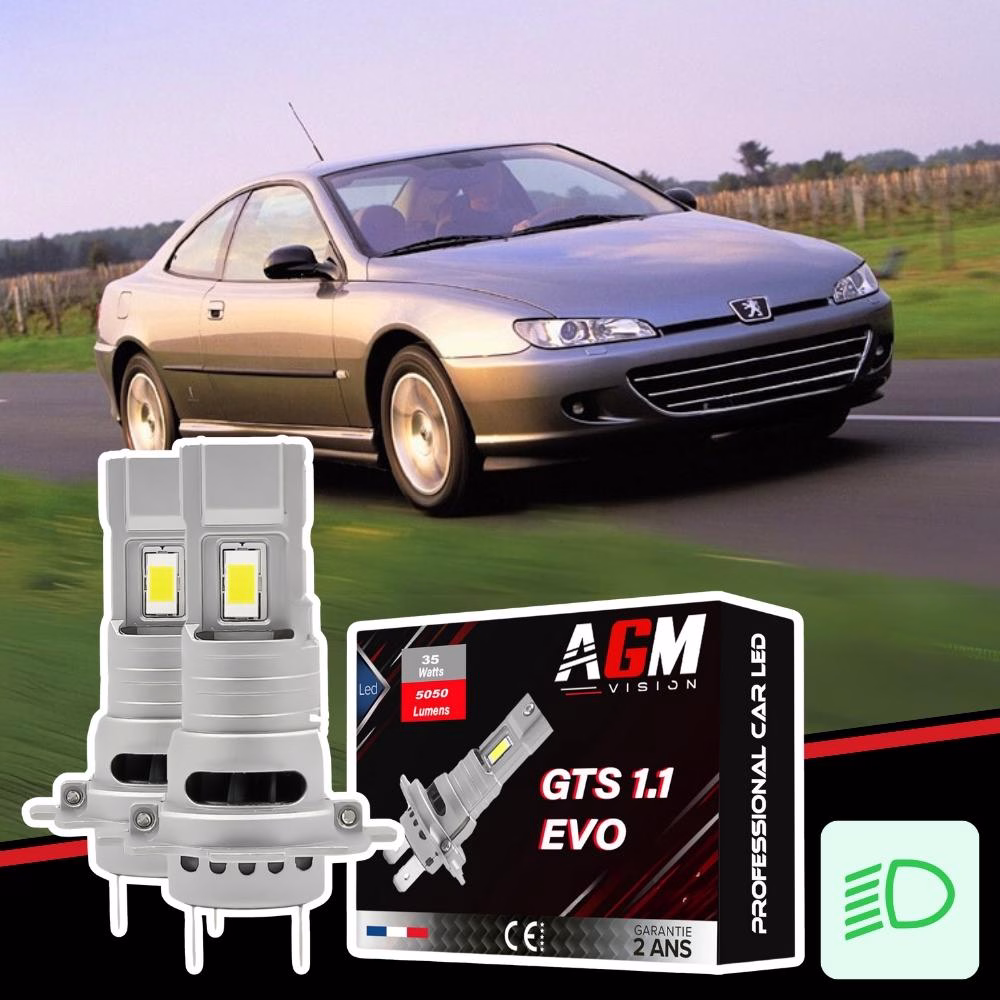 Image of LED low beam kit Peugeot 406 coupe Image of LED low beam kit Peugeot 406 coupe