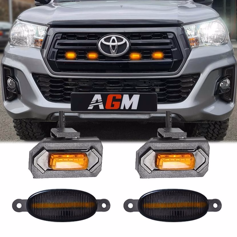 Dagrijverlichting / LED-standlichten in de grille