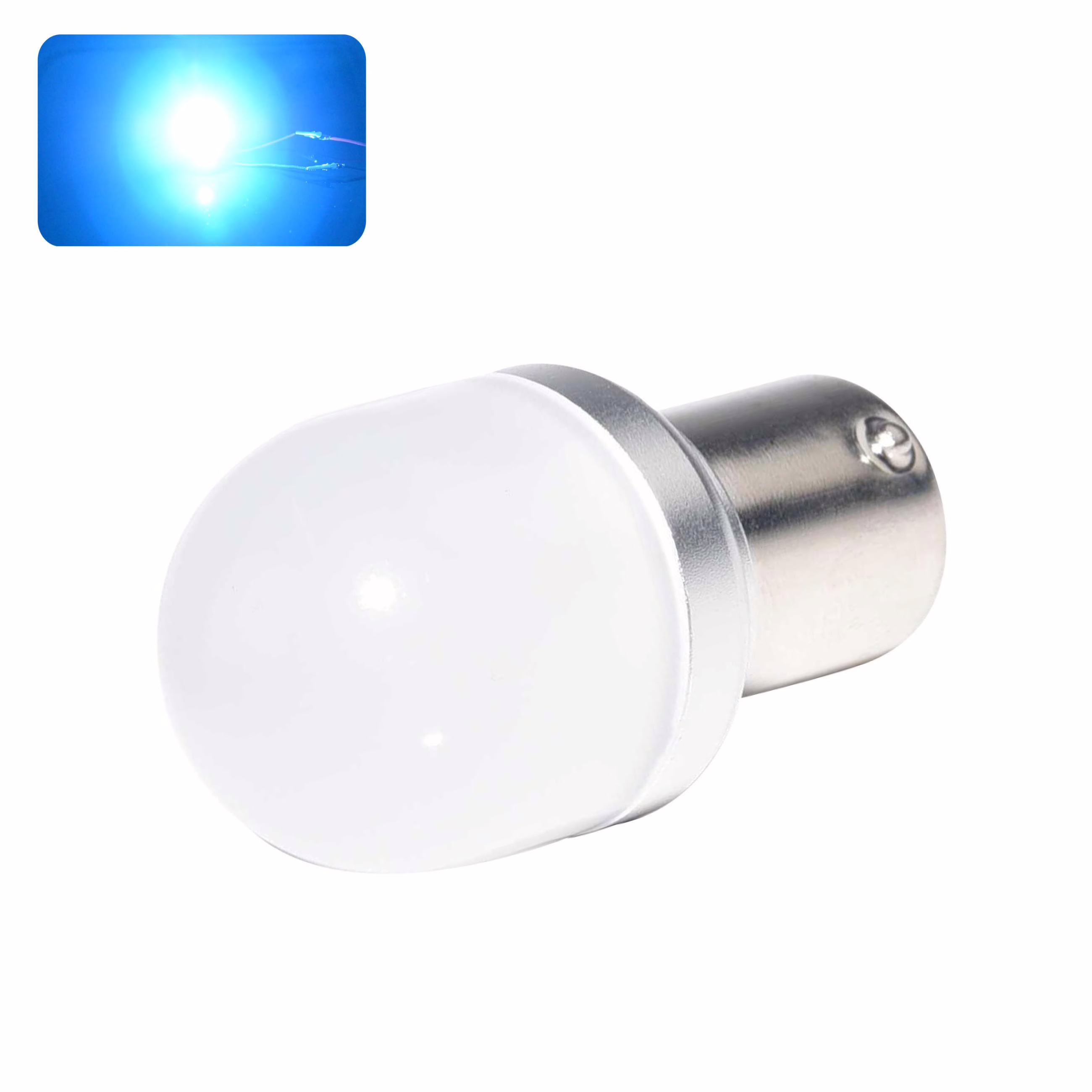 Imagem de Lâmpada LED P21/5W-BAY15D-ANGEL (Azul) Imagem de Lâmpada LED P21/5W-BAY15D-ANGEL (Azul)
