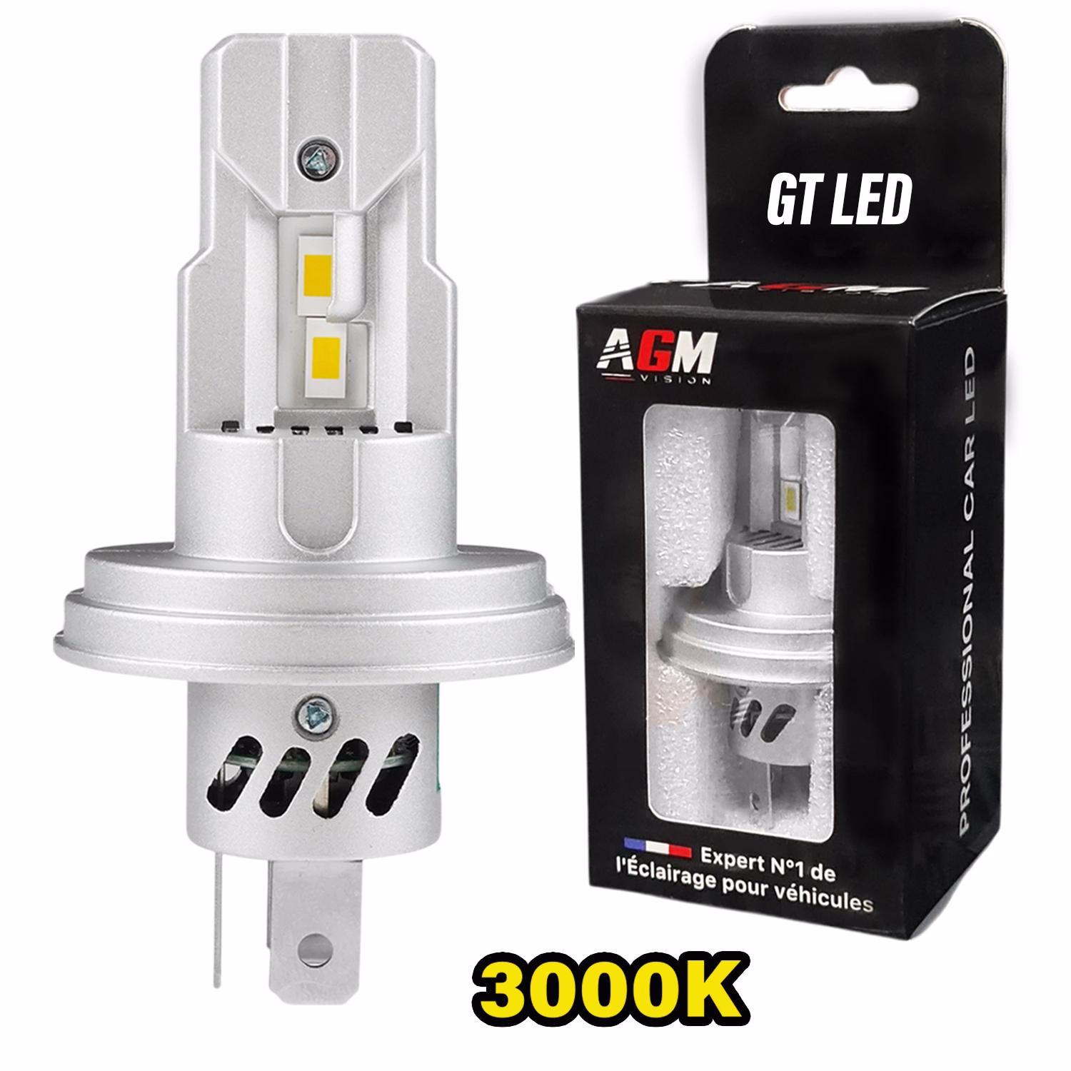 Afbeelding van LED-lamp R2 P45t GT - geel 3000 K - oude motorfiets Afbeelding van LED-lamp R2 P45t GT - geel 3000 K - oude motorfiets