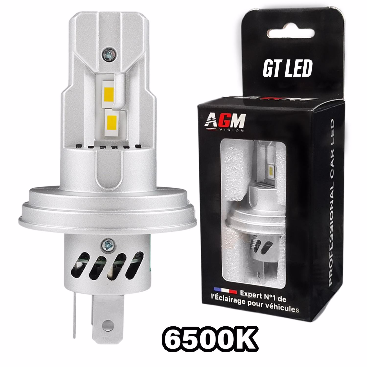 Afbeelding van LED-lamp R2 P45t GT - wit 6500 K - motor & scooter Afbeelding van LED-lamp R2 P45t GT - wit 6500 K - motor & scooter