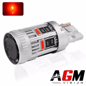 Imagen de Bombilla LED T20 W21W - Luxoa Super Canbus - Roja