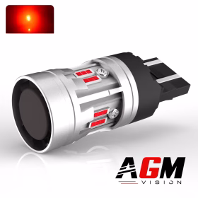 Immagine di Lampadina LED T20-W21/5W VORTEK MAX (rossa)