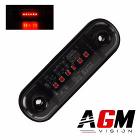 Image of LED DARK SMOKE marker light (red) - 8 cm