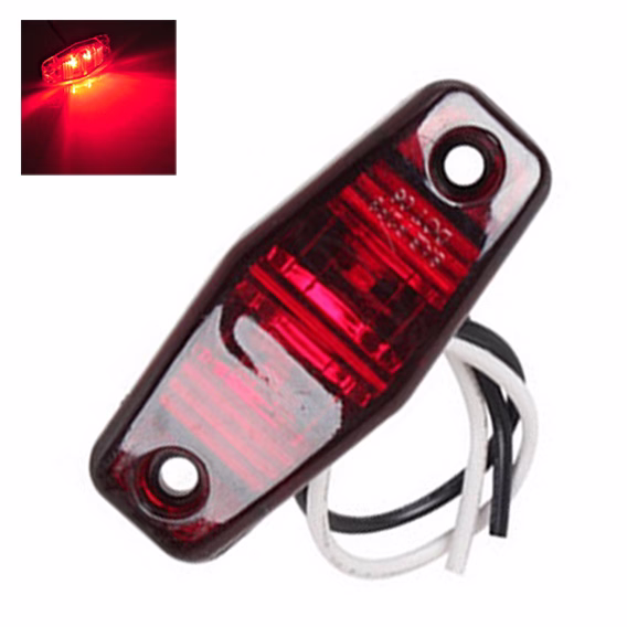 Immagine di Luce di ingombro LED laterale esagonale (ROSSO) Immagine di Luce di ingombro LED laterale esagonale (ROSSO)