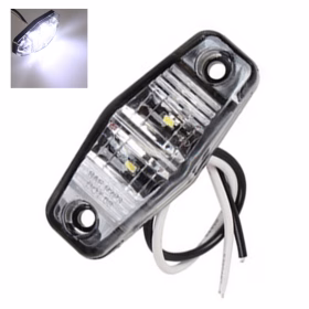 Image of Hexagonal LED Side Marker Light (WHITE)