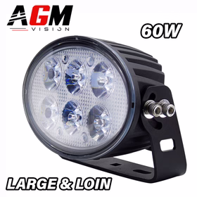 Afbeelding van AANVULLENDE LED OVALE EDGELESS 60W KOPLAMP