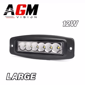 Image de Phare LED rectangle intégré 12W
