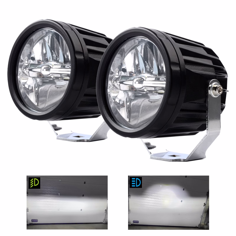Image de KIT 2 PHARES LED MOTO CODE/PHARE GX 80W Image de KIT 2 PHARES LED MOTO CODE/PHARE GX 80W