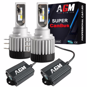 Image de Kit Ampoules LED H15 SUPER CANBUS V2
